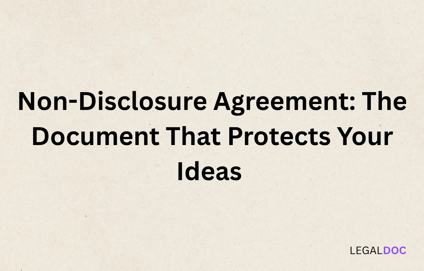 Non-Disclosure Agreement in Nigeria: The Document That Protects Your Ideas