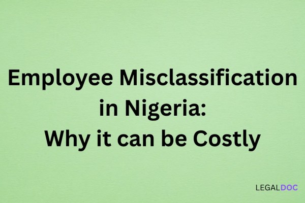 Employee Misclassification in Nigeria