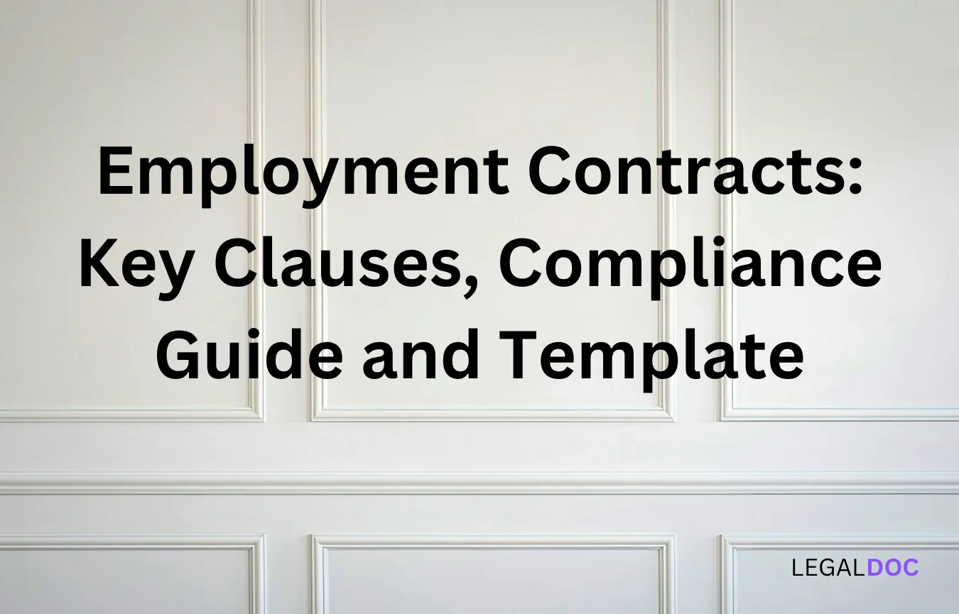 Employment Contracts: Key Clauses and Compliance Guide